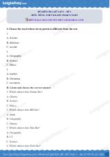 Đề thi giữa kì 1 Tiếng Anh 5 iLearn Smart Start - Đề số 5